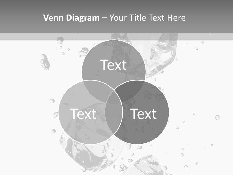 Ice Light Stack PowerPoint Template