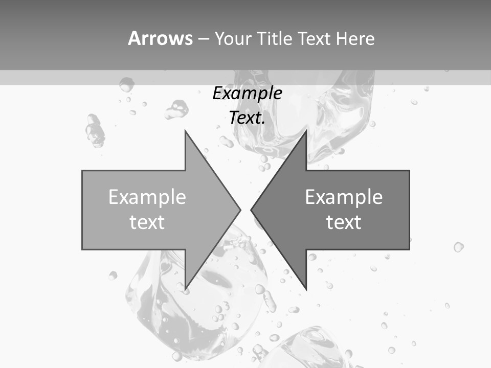 Ice Light Stack PowerPoint Template