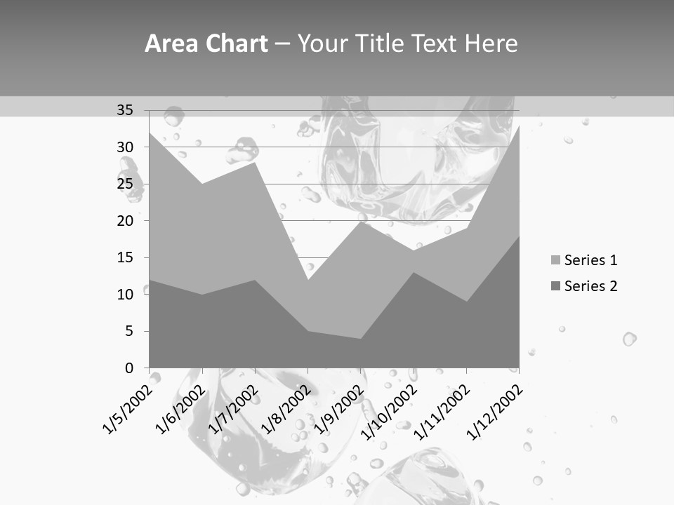 Ice Light Stack PowerPoint Template