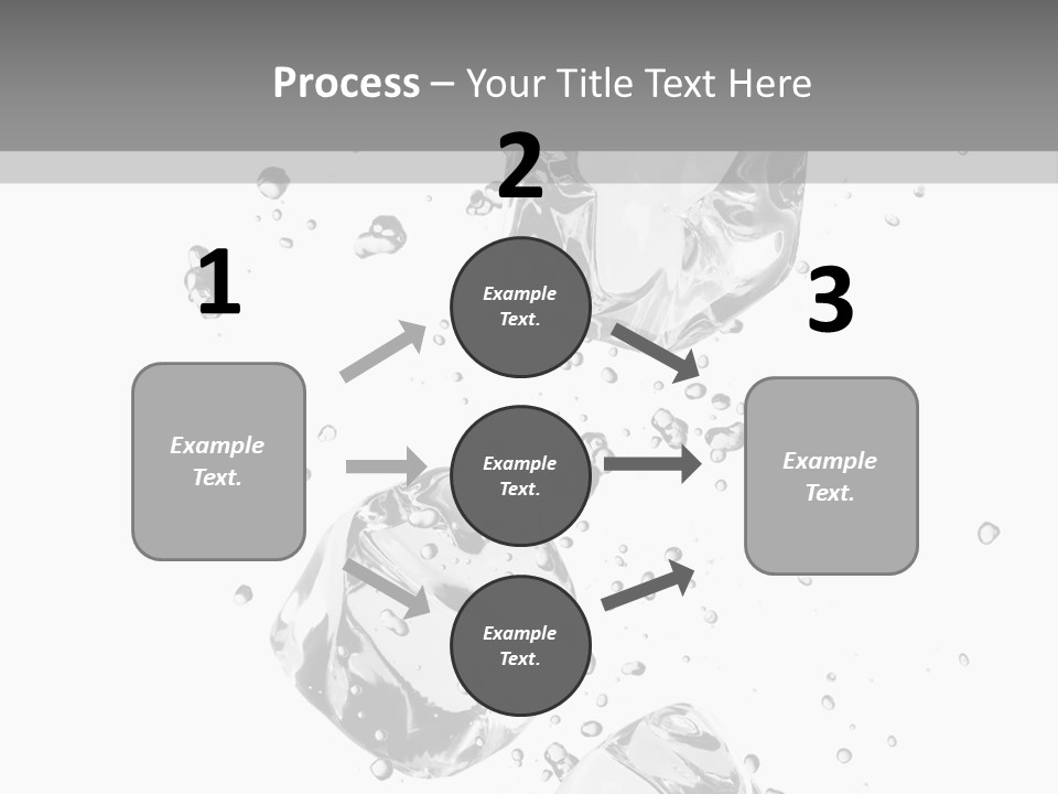 Ice Light Stack PowerPoint Template