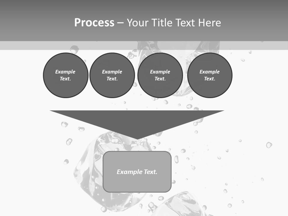 Ice Light Stack PowerPoint Template