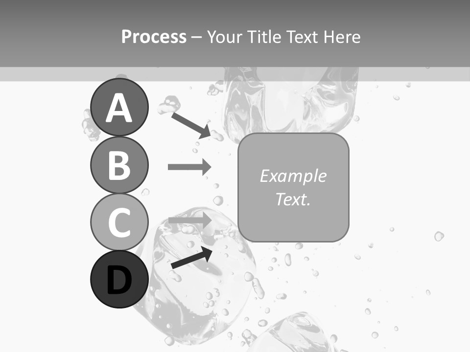Ice Light Stack PowerPoint Template