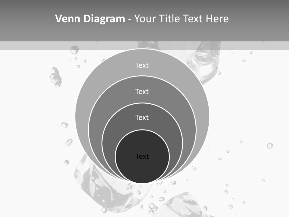 Ice Light Stack PowerPoint Template