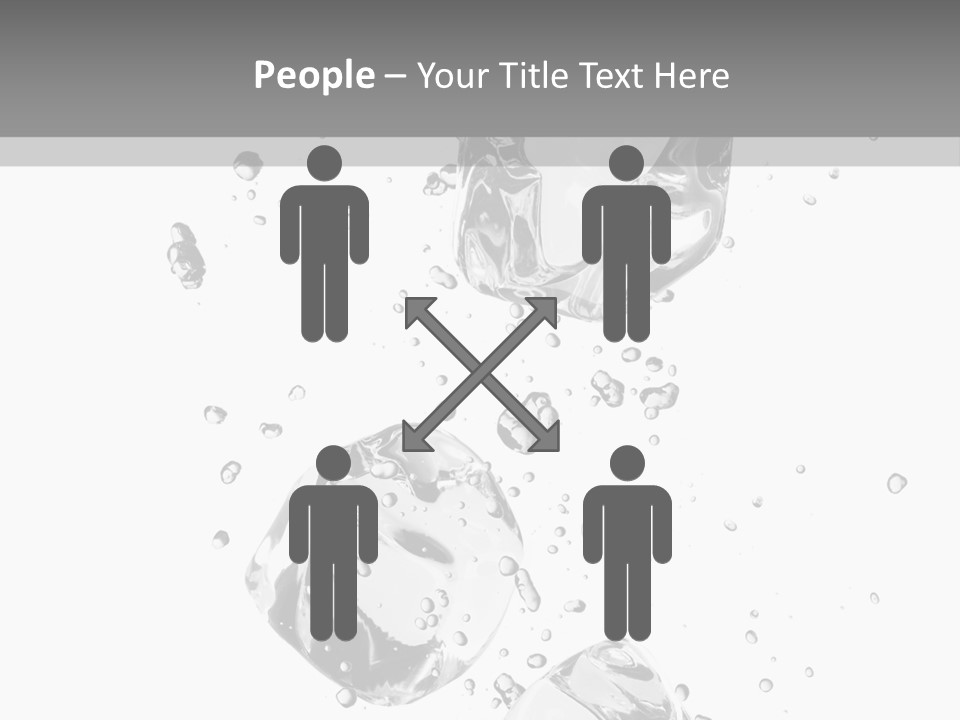 Ice Light Stack PowerPoint Template