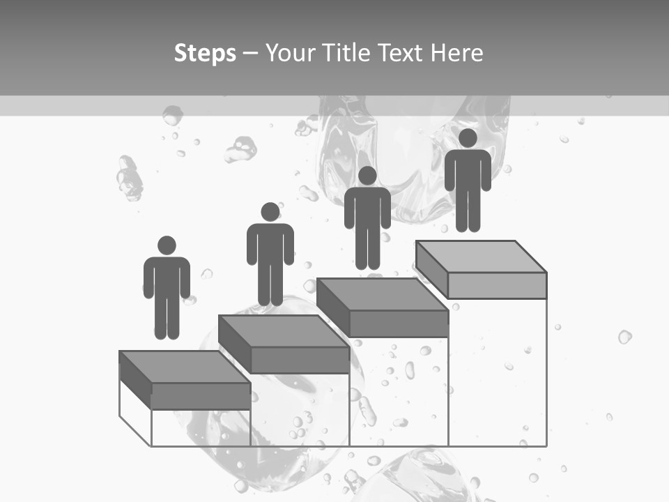 Ice Light Stack PowerPoint Template