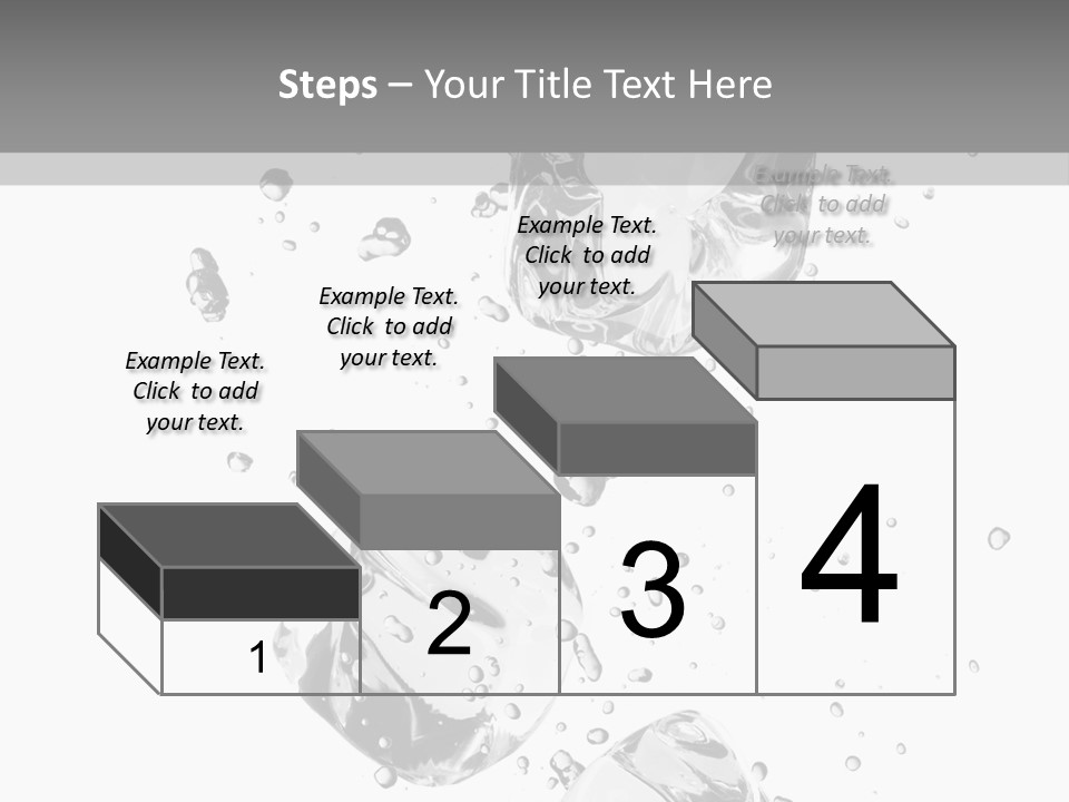 Ice Light Stack PowerPoint Template