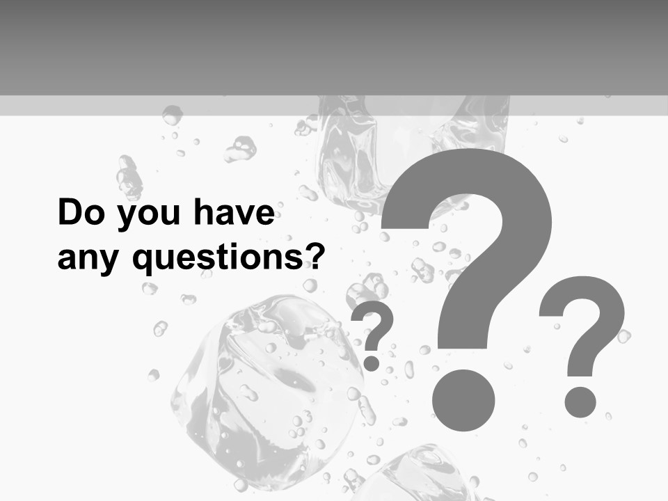 Ice Light Stack PowerPoint Template