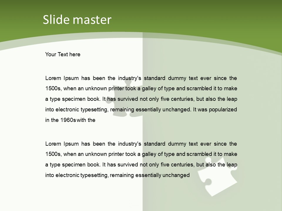 Unity Connect Integration PowerPoint Template