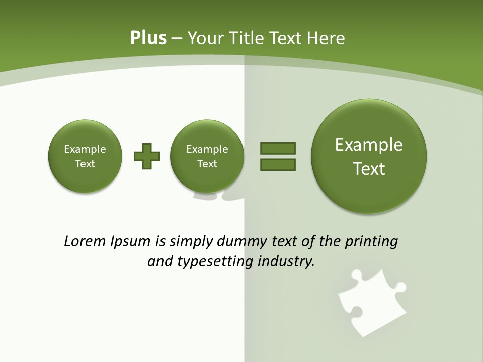 Unity Connect Integration PowerPoint Template