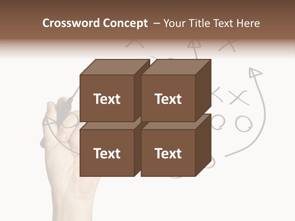 Moving Down American Football Practicing PowerPoint Template