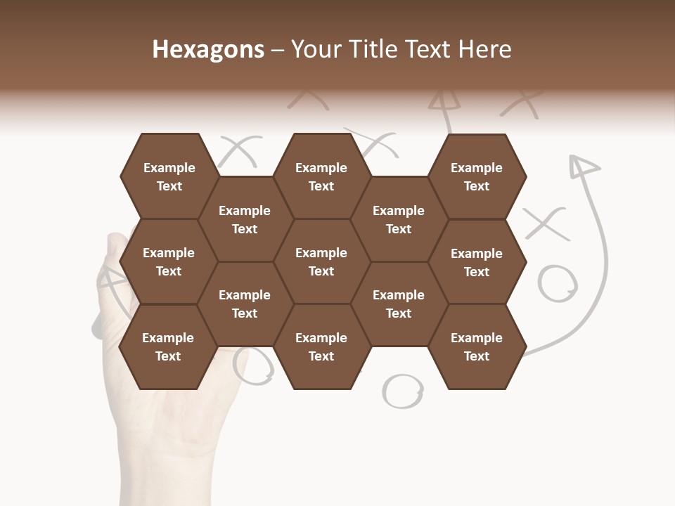 Moving Down American Football Practicing PowerPoint Template