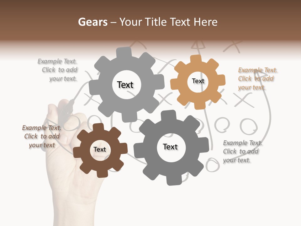 Moving Down American Football Practicing PowerPoint Template