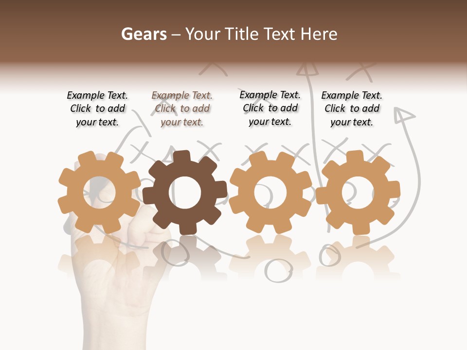 Moving Down American Football Practicing PowerPoint Template