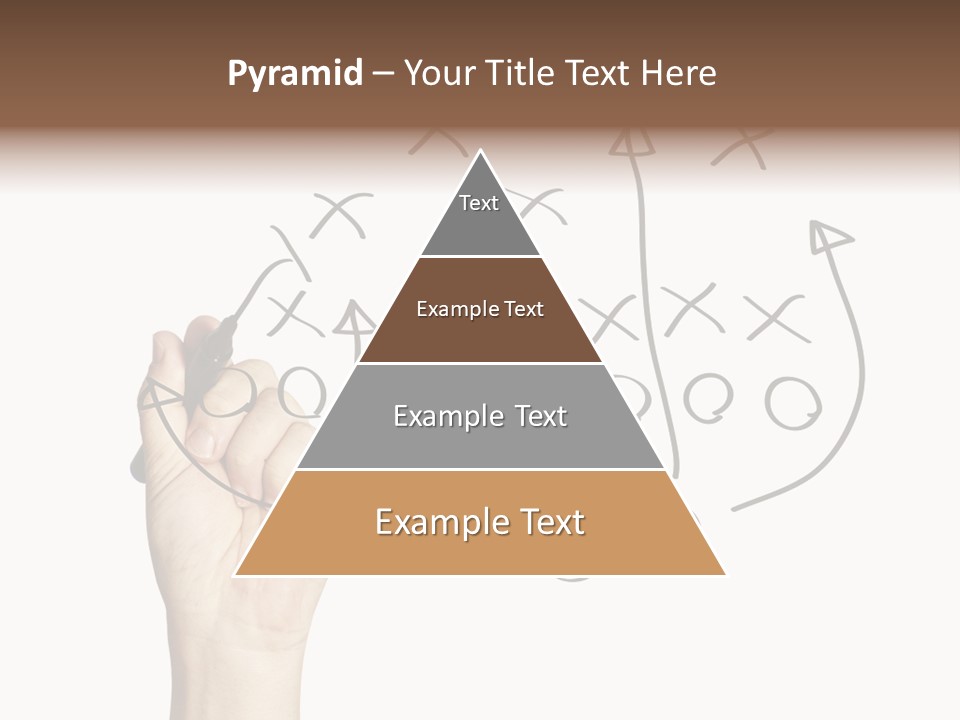 Moving Down American Football Practicing PowerPoint Template