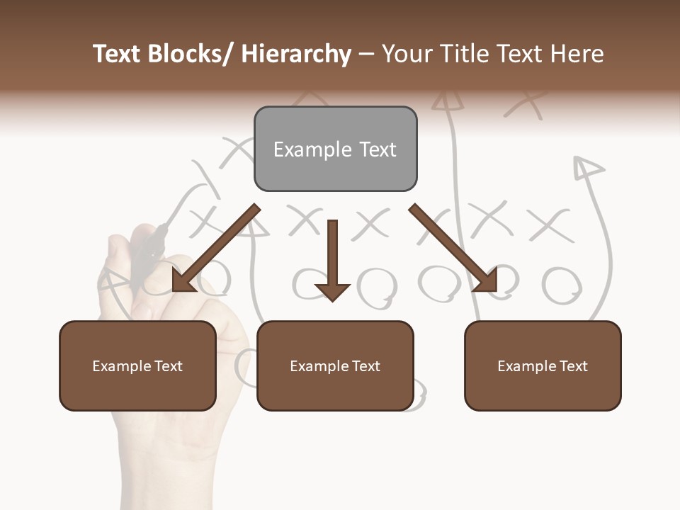 Moving Down American Football Practicing PowerPoint Template
