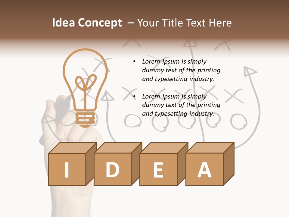 Moving Down American Football Practicing PowerPoint Template