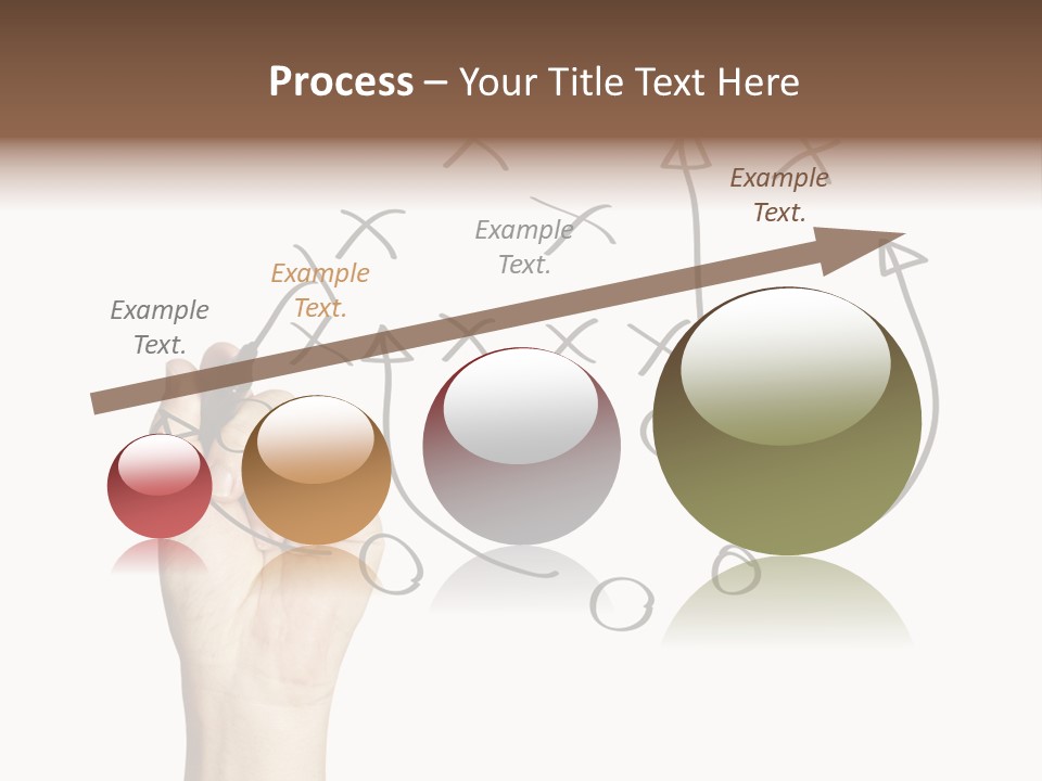 Moving Down American Football Practicing PowerPoint Template