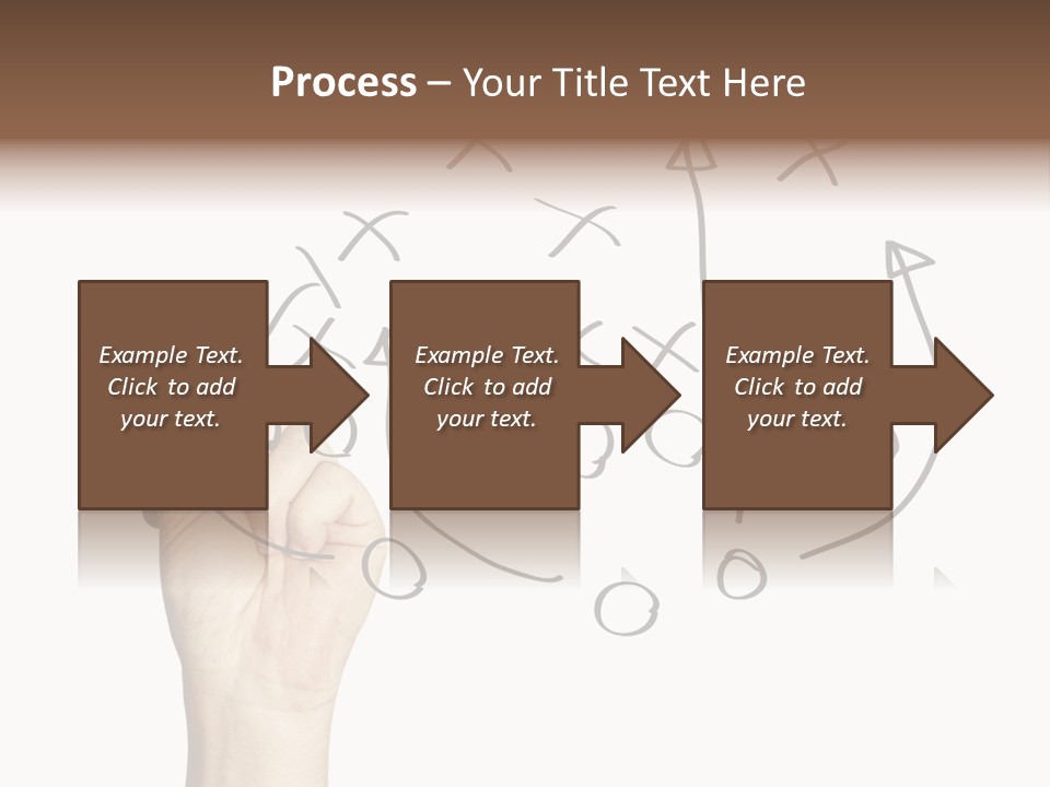 Moving Down American Football Practicing PowerPoint Template