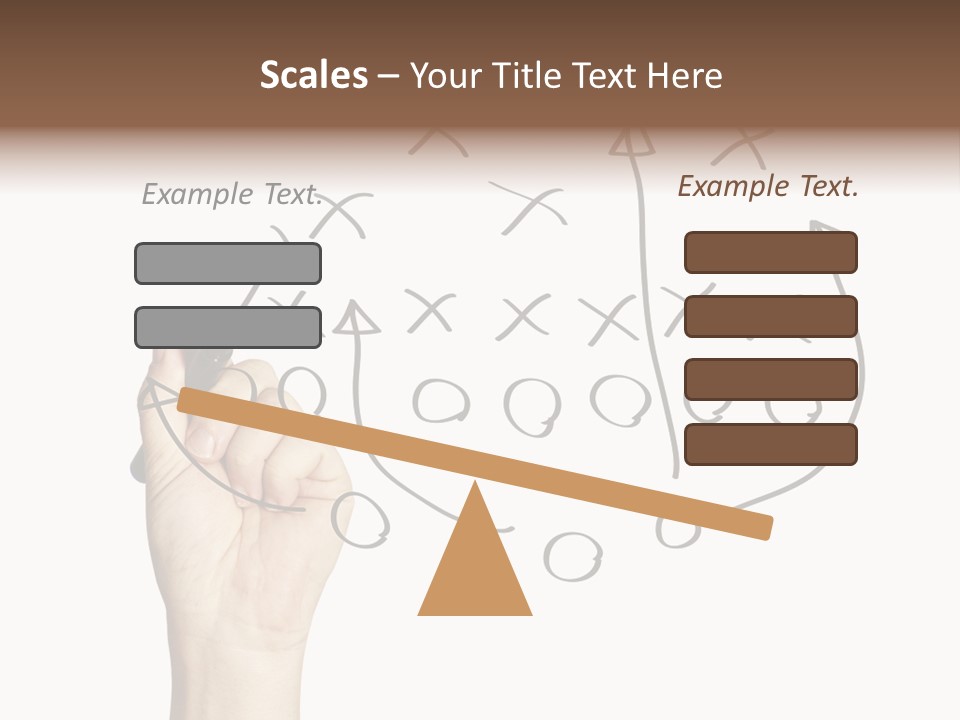 Moving Down American Football Practicing PowerPoint Template