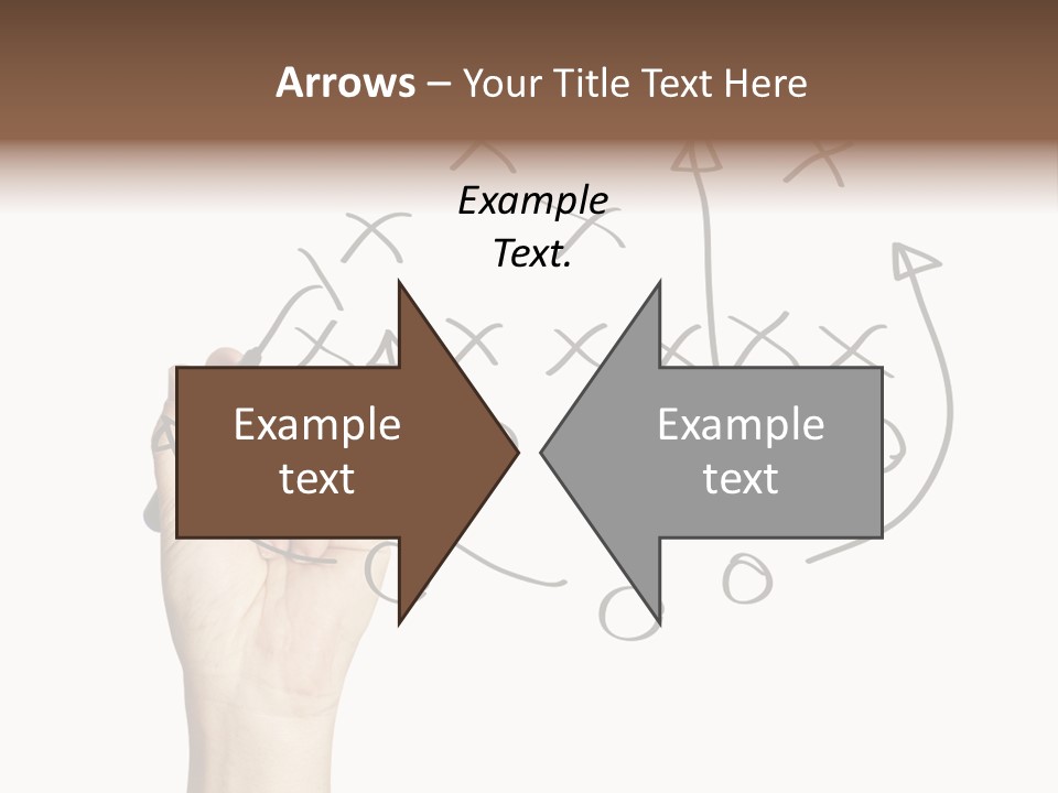 Moving Down American Football Practicing PowerPoint Template