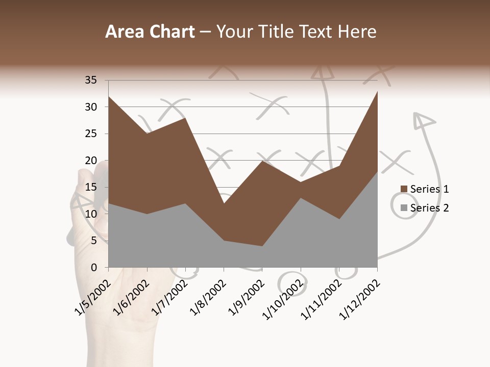 Moving Down American Football Practicing PowerPoint Template