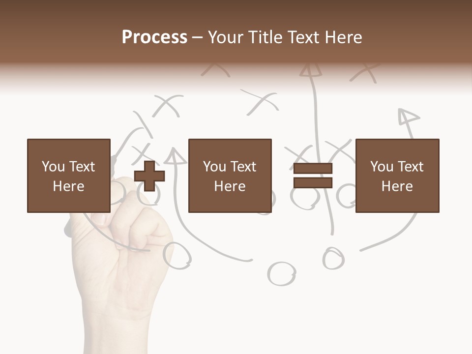 Moving Down American Football Practicing PowerPoint Template