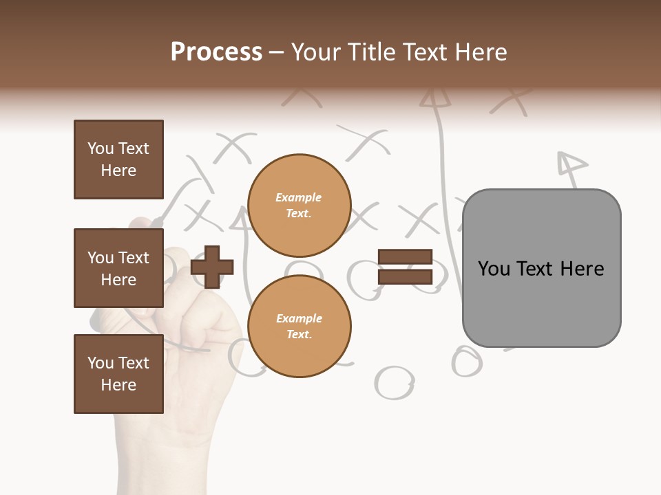 Moving Down American Football Practicing PowerPoint Template
