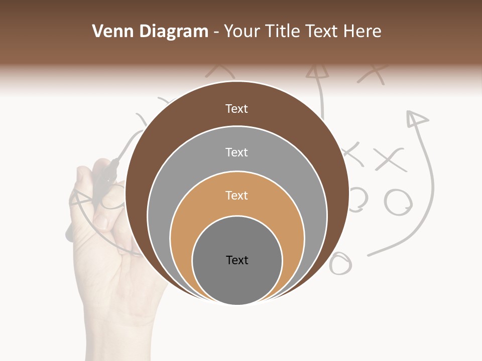 Moving Down American Football Practicing PowerPoint Template