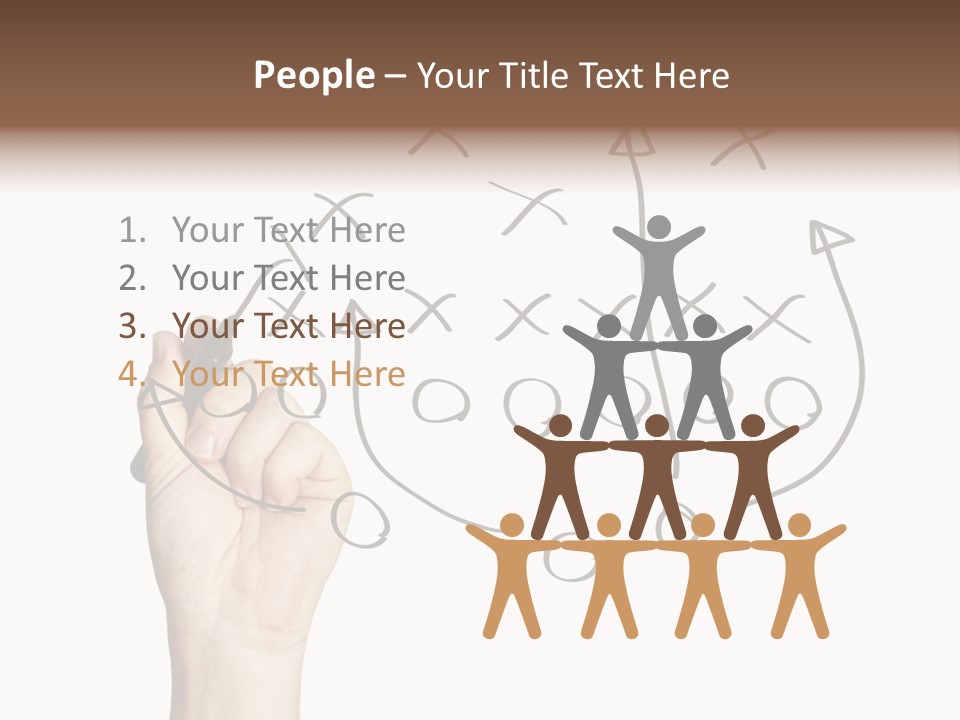 Moving Down American Football Practicing PowerPoint Template