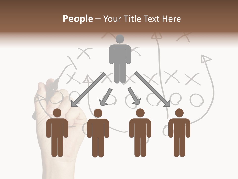 Moving Down American Football Practicing PowerPoint Template