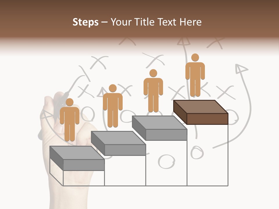 Moving Down American Football Practicing PowerPoint Template