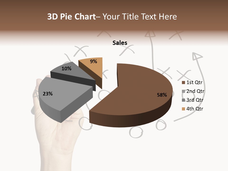 Moving Down American Football Practicing PowerPoint Template