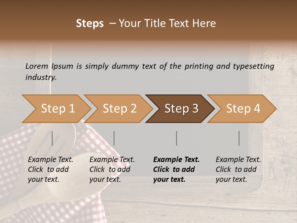 Frame Offer Accessory PowerPoint Template