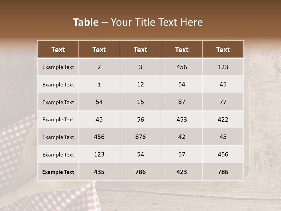 Frame Offer Accessory PowerPoint Template