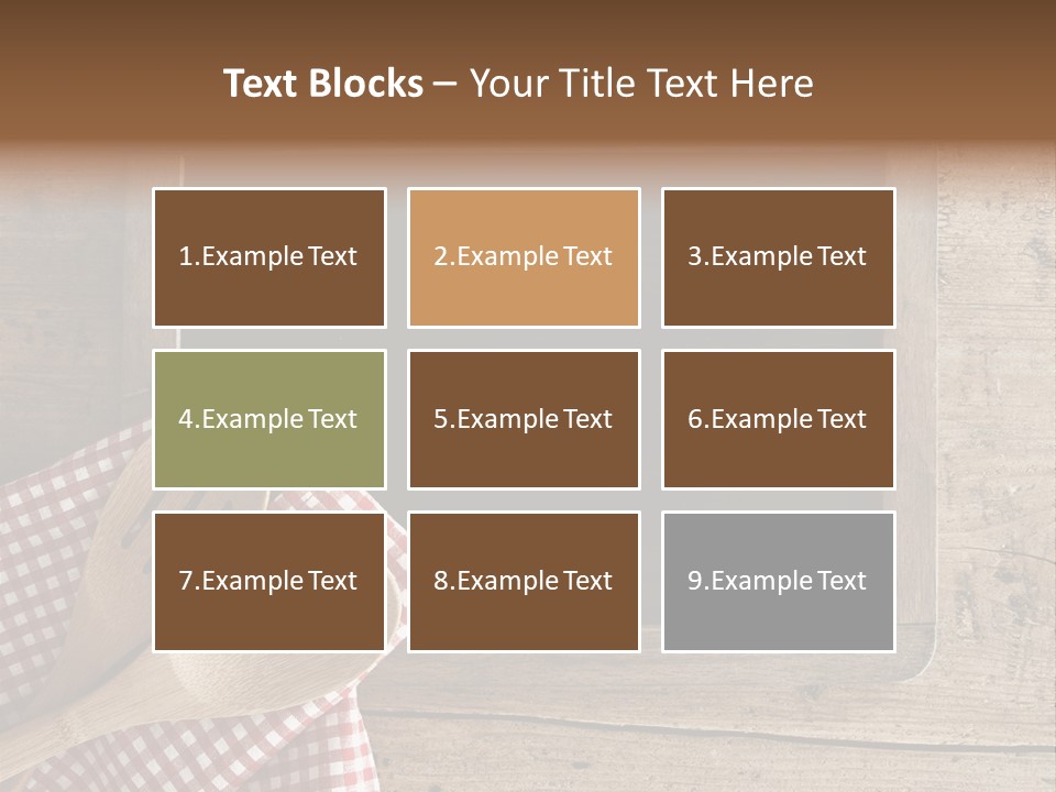 Frame Offer Accessory PowerPoint Template