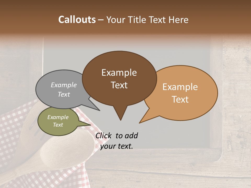 Frame Offer Accessory PowerPoint Template