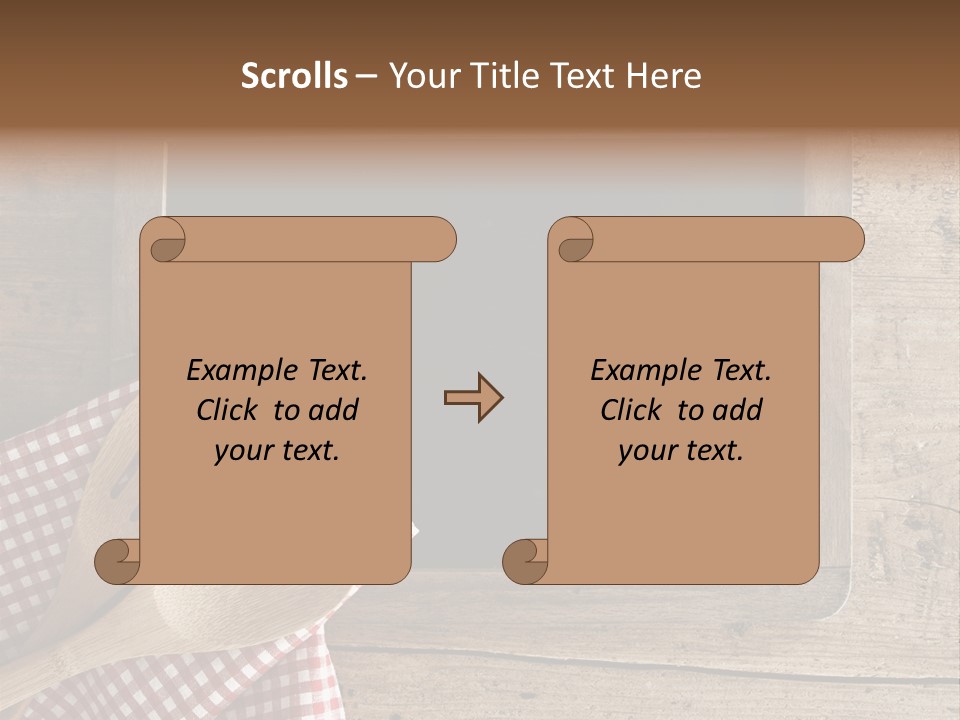 Frame Offer Accessory PowerPoint Template