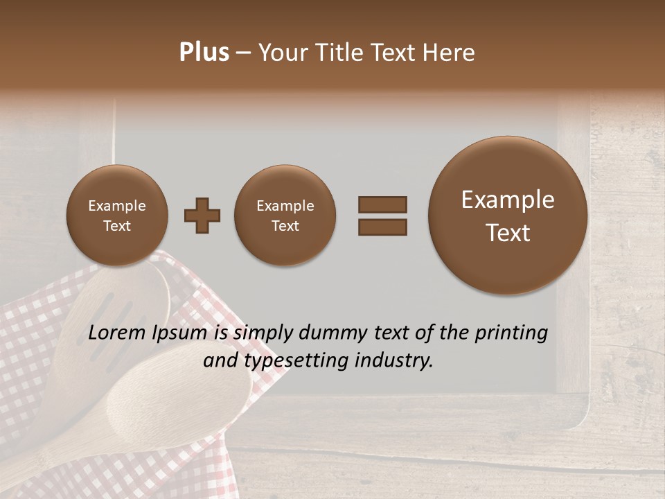Frame Offer Accessory PowerPoint Template