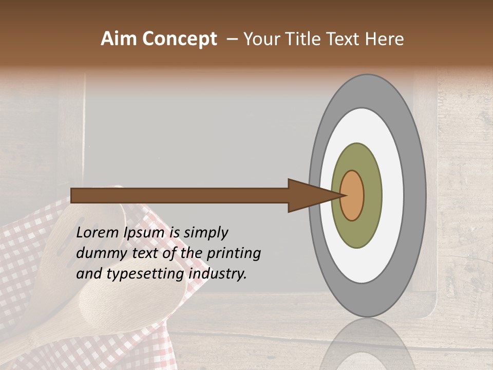 Frame Offer Accessory PowerPoint Template