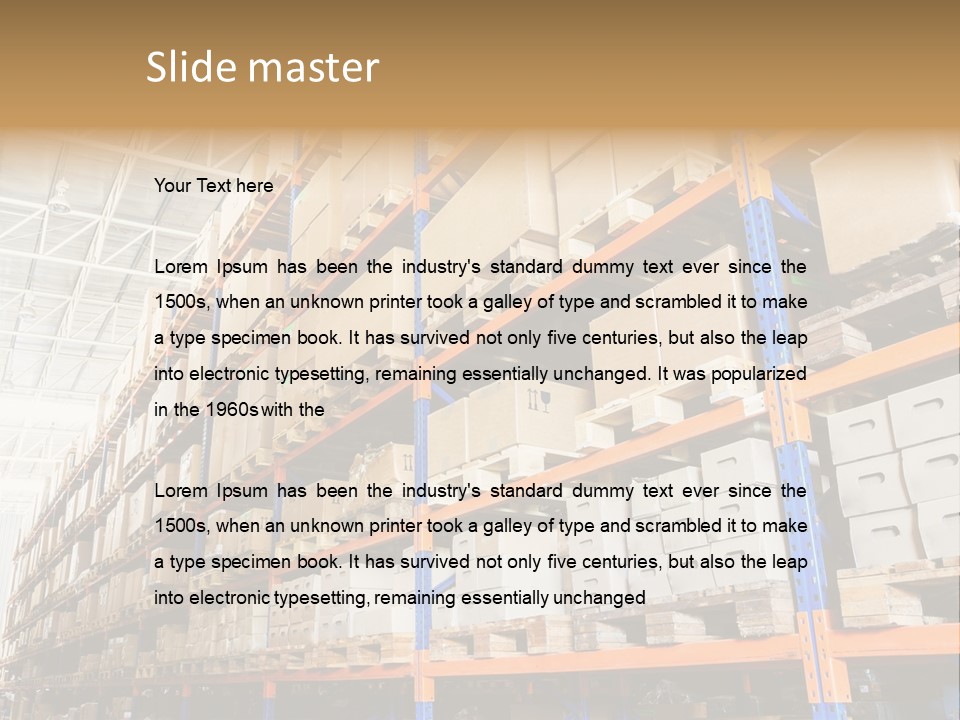 Businessman Ken Glasses PowerPoint Template