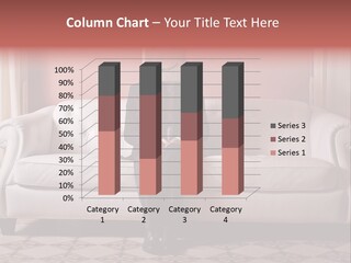 Hide Indoor Divan PowerPoint Template