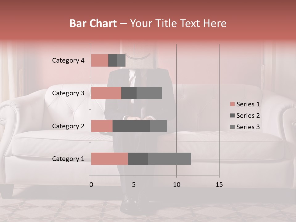 Hide Indoor Divan PowerPoint Template