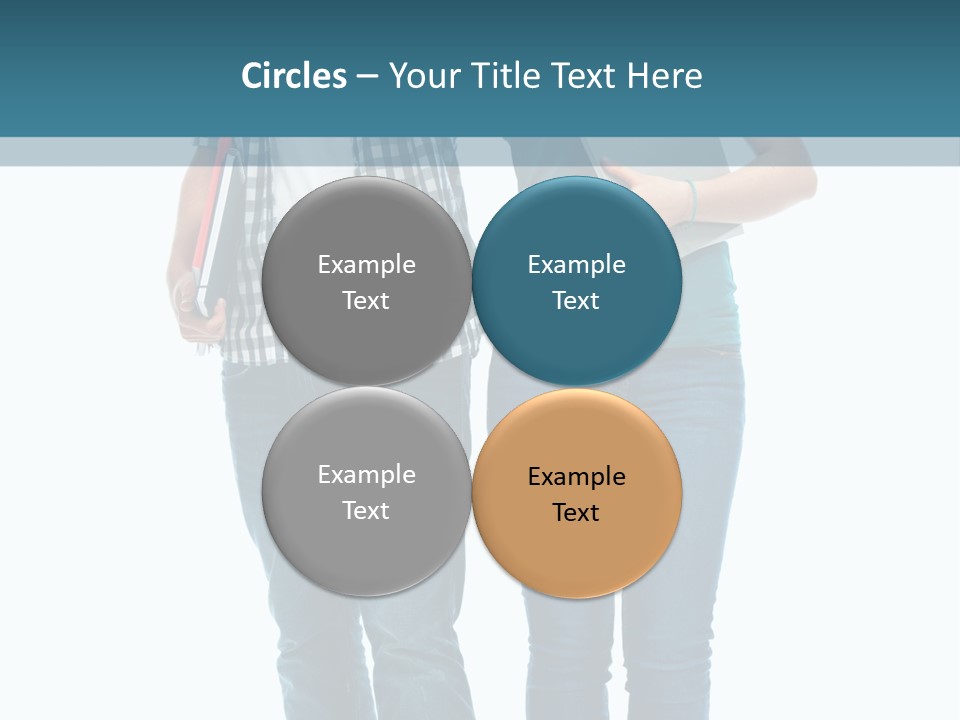 Satisfaction Teenage Thumbs PowerPoint Template