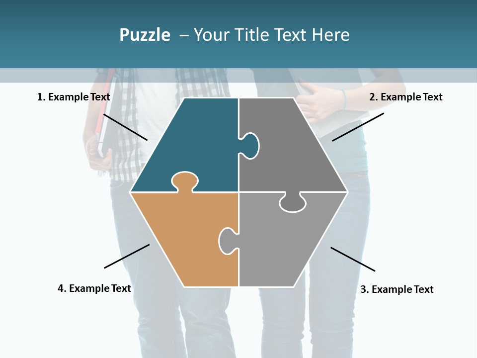 Satisfaction Teenage Thumbs PowerPoint Template