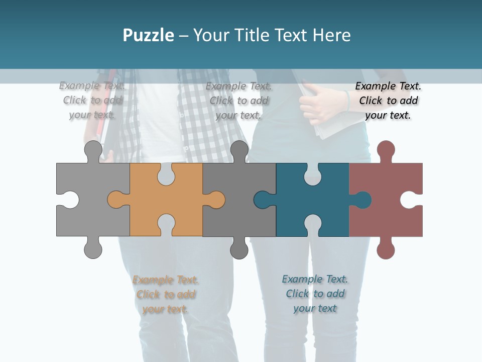 Satisfaction Teenage Thumbs PowerPoint Template