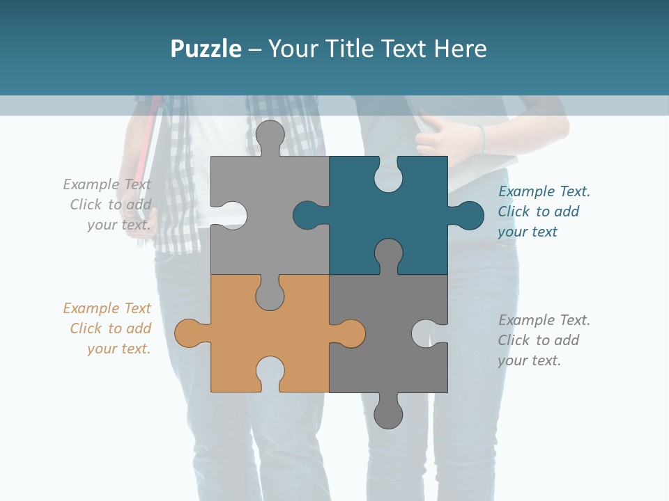 Satisfaction Teenage Thumbs PowerPoint Template