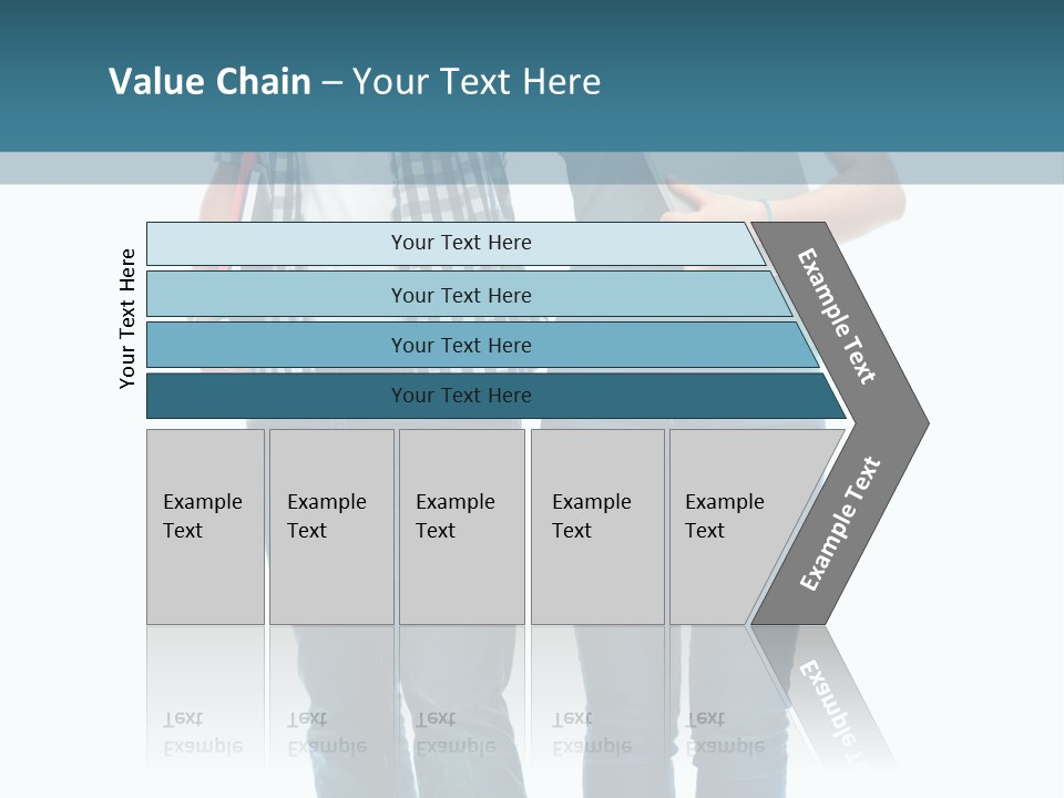 Satisfaction Teenage Thumbs PowerPoint Template