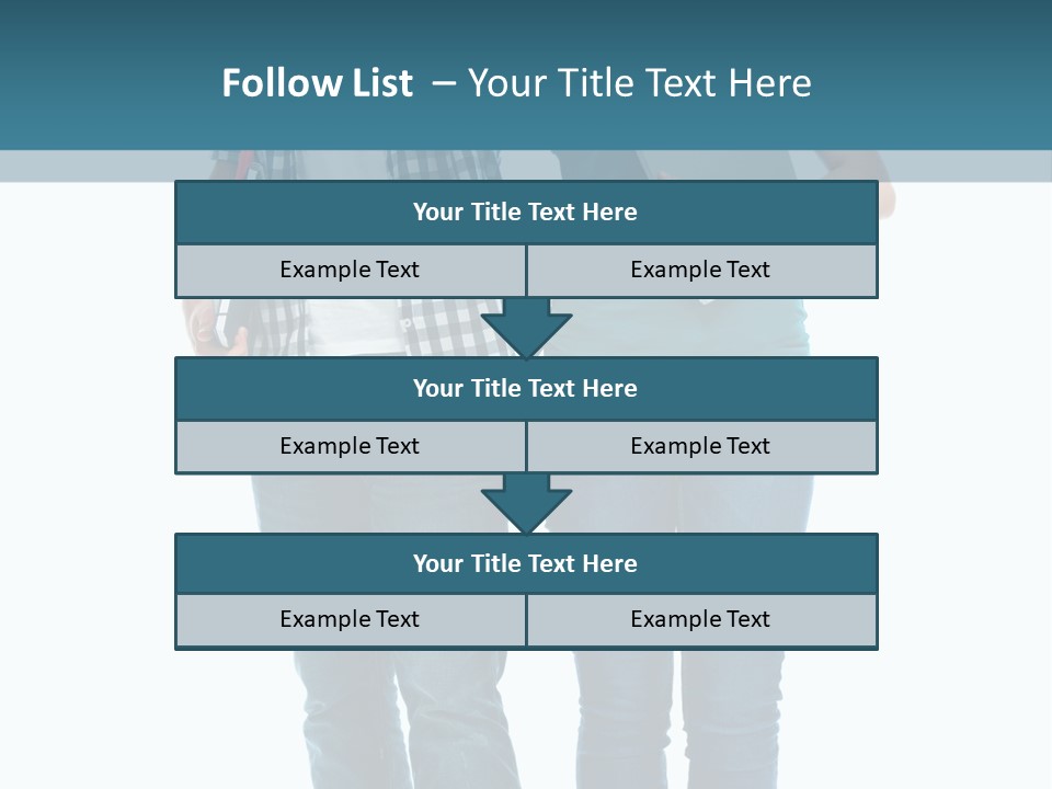Satisfaction Teenage Thumbs PowerPoint Template