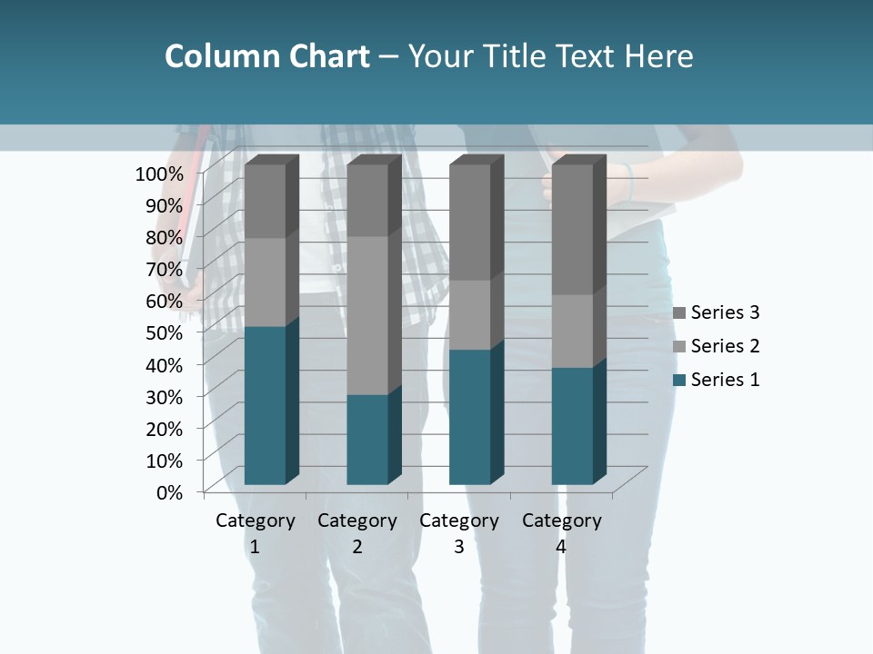 Satisfaction Teenage Thumbs PowerPoint Template