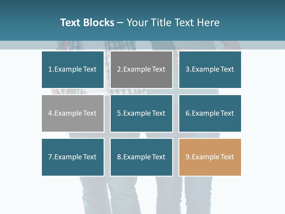 Satisfaction Teenage Thumbs PowerPoint Template